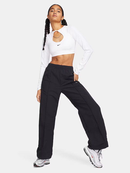 NSW Mid-Rise Open-Hem Trousers