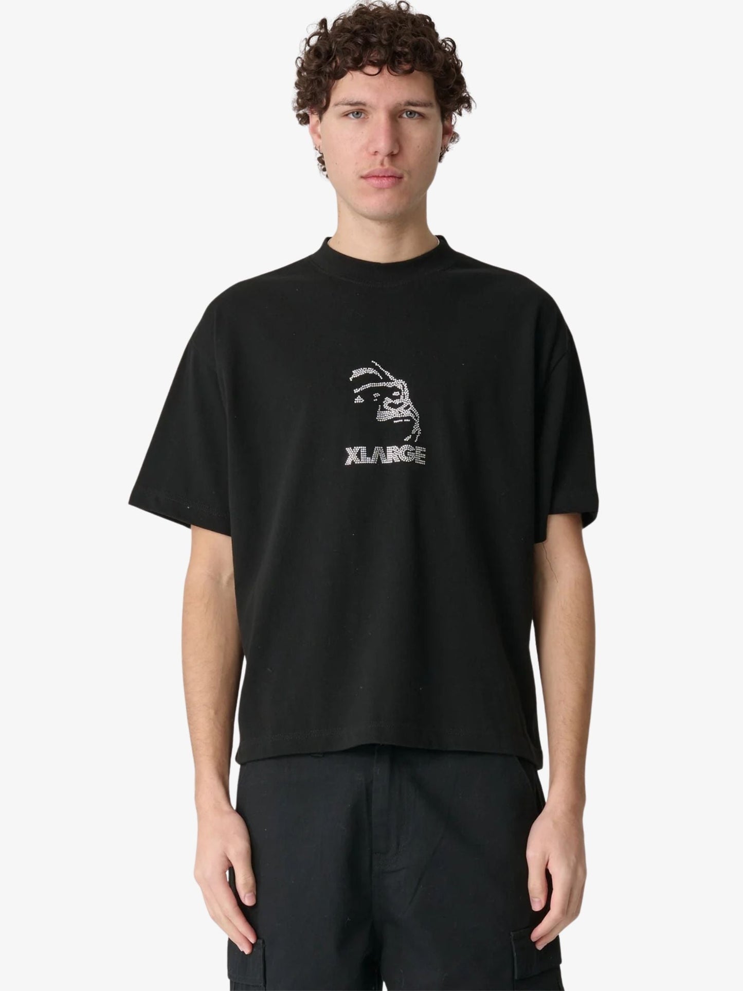 Rhinestone Gorilla Fit Tee