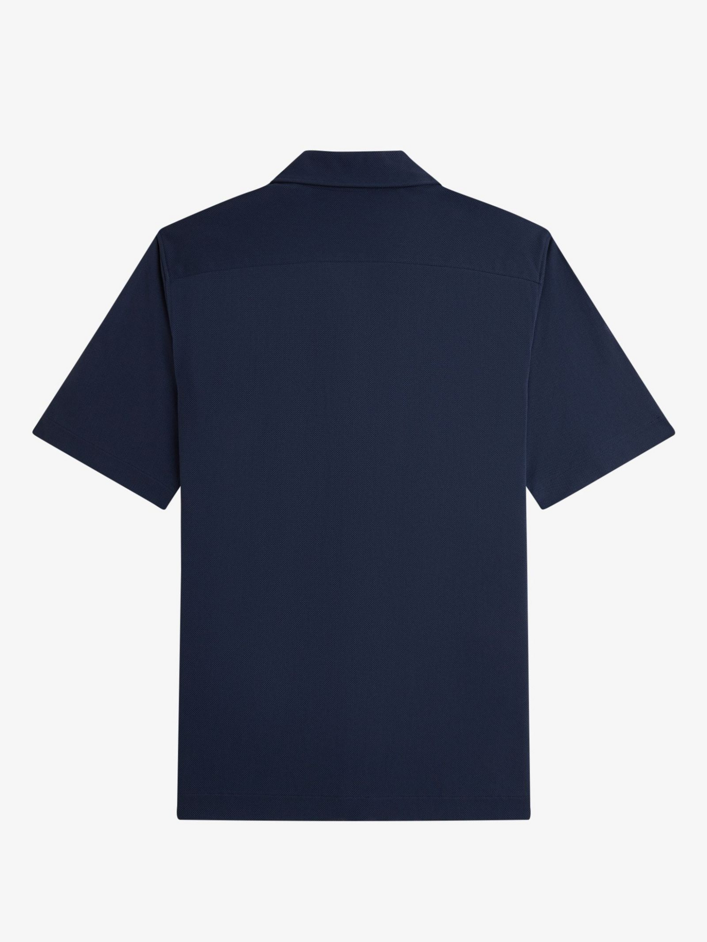 Compress Mesh Revere Collar Shirt